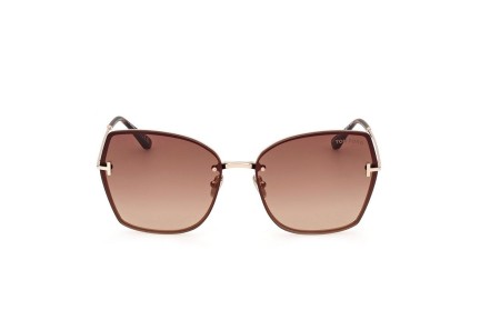 Sonnenbrille Tom Ford FT1107 28F Quadratisch Gold