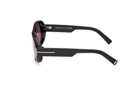 Sonnenbrille Tom Ford FT1102 01A Pilot Schwarz