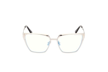 Glasses Tom Ford FT5945-B 016 Quadratisch Silber