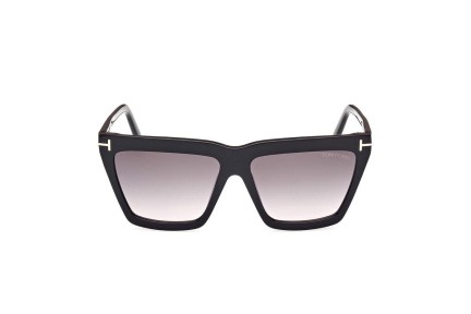 Sonnenbrille Tom Ford FT1110 01B Quadratisch Schwarz