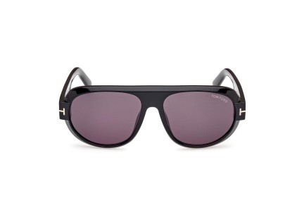 Sonnenbrille Tom Ford FT1102 01A Pilot Schwarz