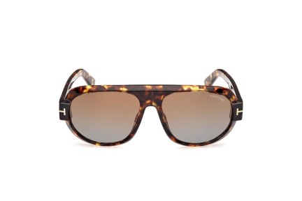 Sonnenbrille Tom Ford FT1102 52F Pilot Havanna