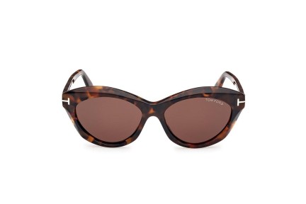 Sonnenbrille Tom Ford FT1111 52E Oval Havanna