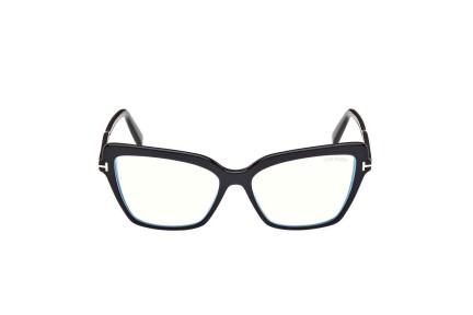 Brillen Tom Ford FT5948-B 001 Cat Eye Schwarz