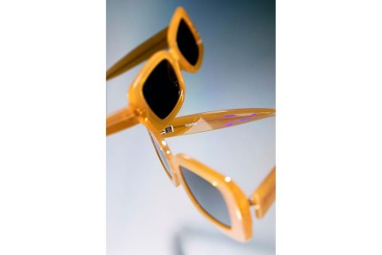 Sonnenbrille OiO by eyerim Itri Crystal Caramel Rechteck Braun