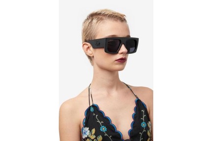 Sunglasses Etro ETROSCREEN 807/IR Flat Top Schwarz