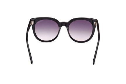 Sonnenbrille Tom Ford FT1109 01B Rund Schwarz