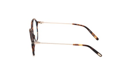 Glasses Tom Ford FT5952-B 052 Rechteck Havanna