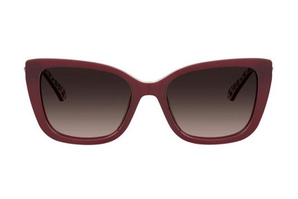 Sunglasses Love Moschino MOL073/S WGX/HA Rechteck Rot