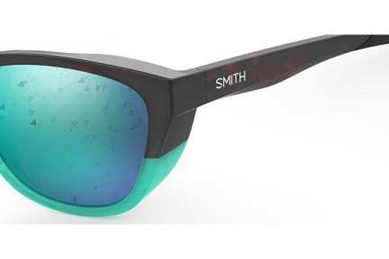 Sunglasses Smith SHOAL LJT/QG Polarized Rund Havanna