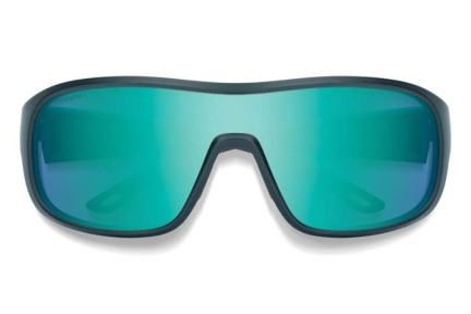 Sunglasses Smith SPINNER QM4/QG Polarized Monoscheibe | Shield Blau