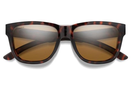 Sonnenbrille Smith LOWDOWNS2/S 086/L5 Polarized Rechteck Havanna