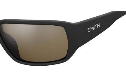 Sonnenbrille Smith HOOKSET 003/L7 Polarized Rechteck Schwarz