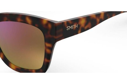 Sonnenbrille Smith SWAY 086/9V Rechteck Havanna