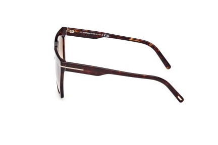 Sonnenbrille Tom Ford FT1110 52F Quadratisch Havanna