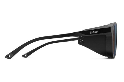 Sunglasses Smith VENTURE 003/PS Rund Schwarz