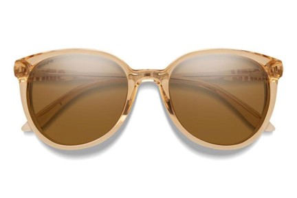 Sonnenbrille Smith CHEETAH HAM/L5 Polarized Rund Beige