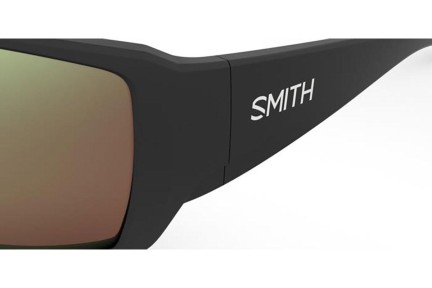 Sunglasses Smith GUIDECXL/S 003/UI Rechteck Schwarz