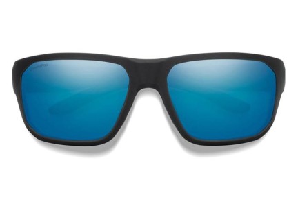 Sonnenbrille Smith ARVO 01T/QG Polarized Oval Schwarz