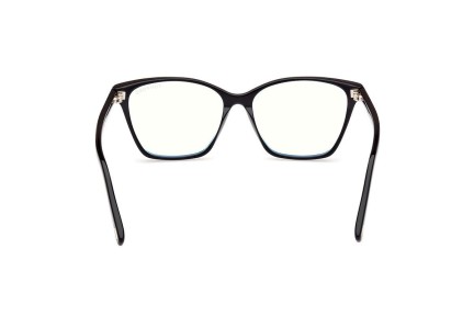 Glasses Tom Ford FT5949-B 001 Cat Eye Schwarz