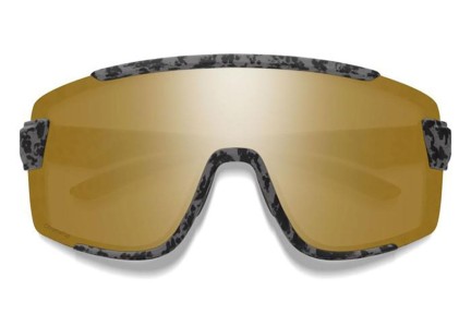 Sonnenbrille Smith WILDCAT ACI/QE Monoscheibe | Shield Grau