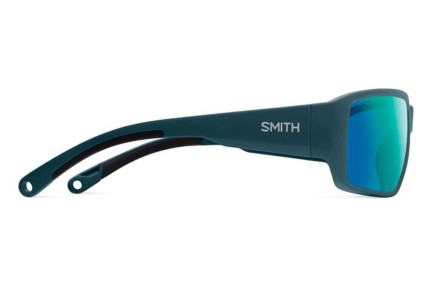 Sonnenbrille Smith HOOKSET FJM/QG Polarized Rechteck Blau