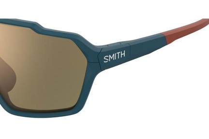 Sonnenbrille Smith SHIFTMAG FLL/AV Monoscheibe | Shield Blau