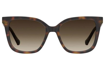 Sunglasses Love Moschino MOL077/S 05L/HA Rechteck Havanna