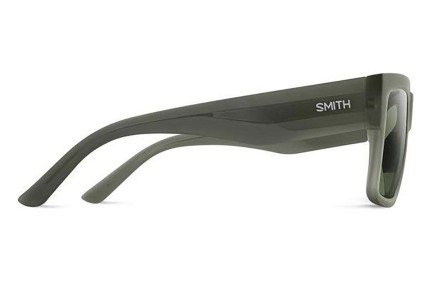 Sonnenbrille Smith LINEUP B59/L7 Polarized Rechteck Grün