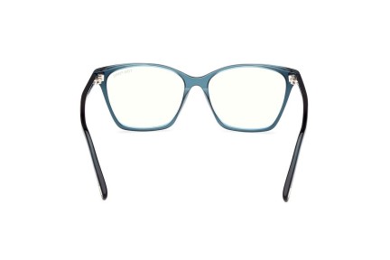 Brillen Tom Ford FT5949-B 092 Cat Eye Blau