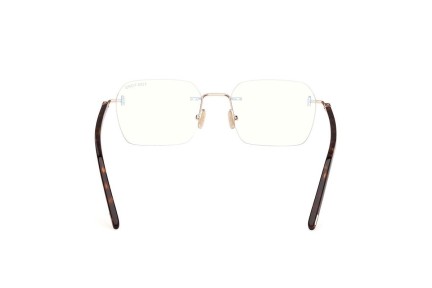 Glasses Tom Ford FT5934-B 028 Rechteck Gold