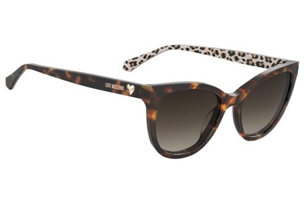 Sunglasses Love Moschino MOL072/S H7P/HA Rechteck Havanna