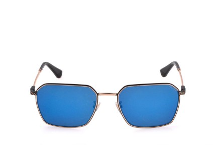 Sonnenbrille Police SPLL84 300B Quadratisch Gold