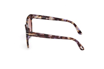 Sonnenbrille Tom Ford FT1109 55Z Rund Havanna