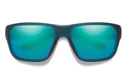 Sonnenbrille Smith ARVO FJM/QG Polarized Oval Blau