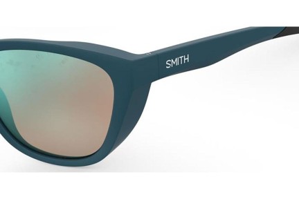 Sonnenbrille Smith SHOAL FJM/QG Polarized Rund Blau