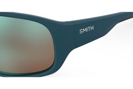 Sonnenbrille Smith SPINNER QM4/QG Polarized Monoscheibe | Shield Blau