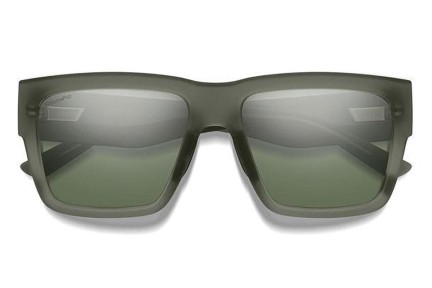 Sonnenbrille Smith LINEUP B59/L7 Polarized Rechteck Grün