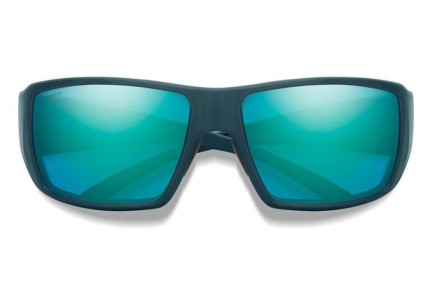 Sunglasses Smith GUIDECHOICE/N FJM/QG Polarized Rechteck Blau