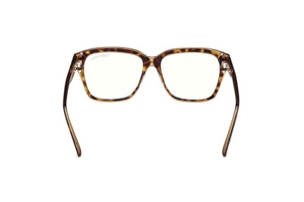 Brillen Tom Ford FT5955-B 055 Quadratisch Havanna