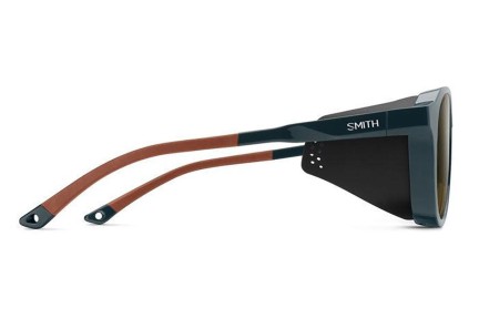 Sunglasses Smith VENTURE S9W/L5 Polarized Rund Blau