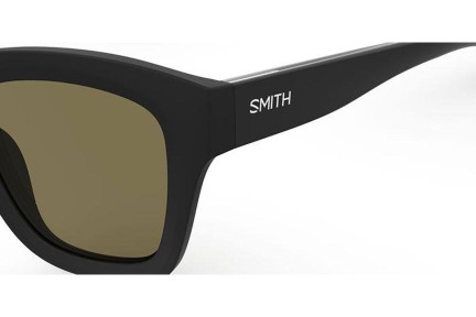 Sunglasses Smith SWAY 003/L7 Polarized Rechteck Schwarz