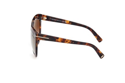 Sonnenbrille Tom Ford FT1112 53G Cat Eye Havanna