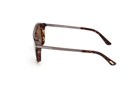 Sonnenbrille Tom Ford FT1105 52L Quadratisch Havanna