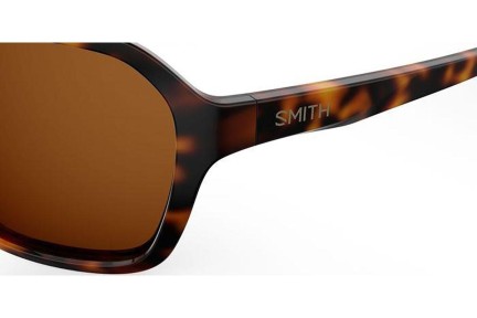 Sonnenbrille Smith WHITNEY 086/L5 Polarized Oval Havanna