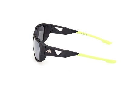 Sunglasses Adidas Sport SP0092 02C Rechteck Schwarz