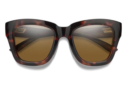 Sonnenbrille Smith SWAY 086/L5 Polarized Rechteck Havanna