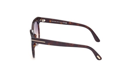 Sonnenbrille Tom Ford FT1109 52B Rund Havanna