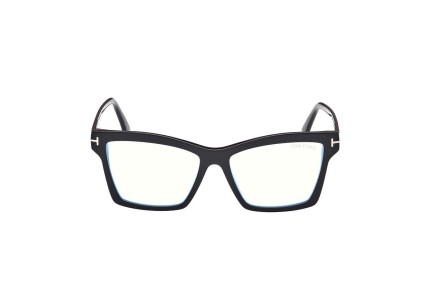 Glasses Tom Ford FT5964-B 001 Rechteck Schwarz