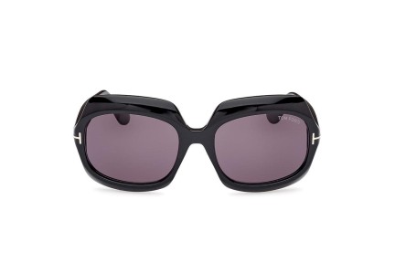 Sonnenbrille Tom Ford FT1155 01A Browline Schwarz